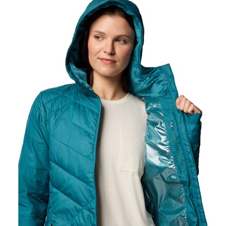 Columbia - Heavenly Long Hooded Jacket - Women's