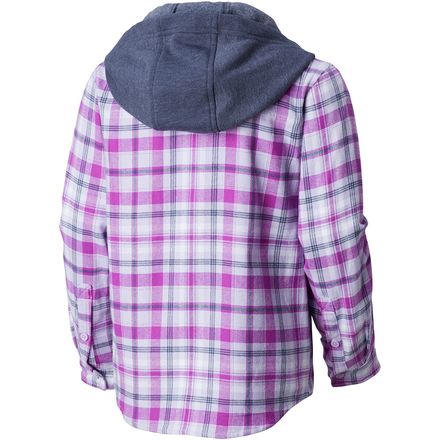 Columbia - Boulder Ridge Flannel Long-Sleeve Hooded Shirt - Girls'