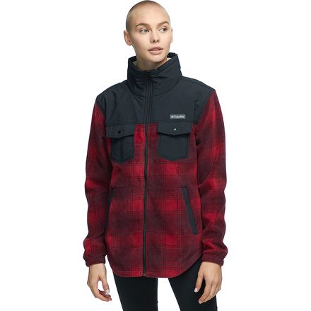 Columbia - Benton Springs Overlay Full-Zip Fleece Jacket - Women's