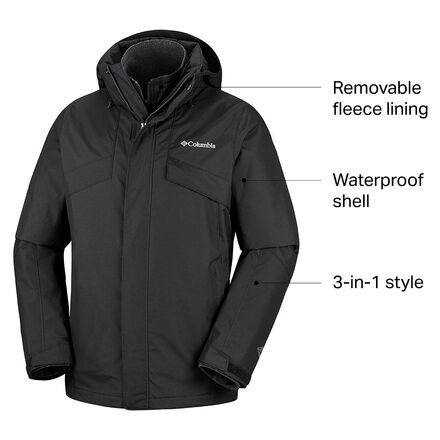 Columbia - Bugaboo II Interchange Jacket - Men's