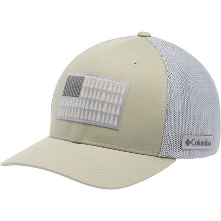 Mesh Tree Flag Trucker Hat