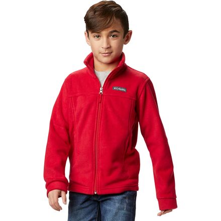 Columbia - Steens Mountain II Fleece Jacket - Boys' - Mountain Red