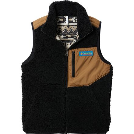 Columbia - Archer Ridge Reversible Vest - Kids' - Black/Delta