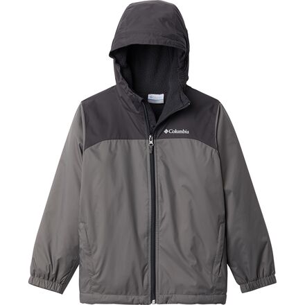 Columbia - Glennaker Sherpa Lined Jacket - Boys' - City Grey/Shark