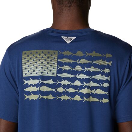 Columbia - PFG Fish Flag Tech Short-Sleeve T-Shirt - Men's