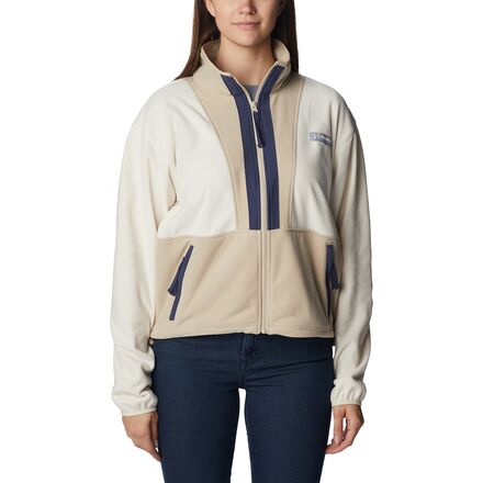 Columbia - Back Bowl Fleece - Women's - Chalk/Ancient Fossil