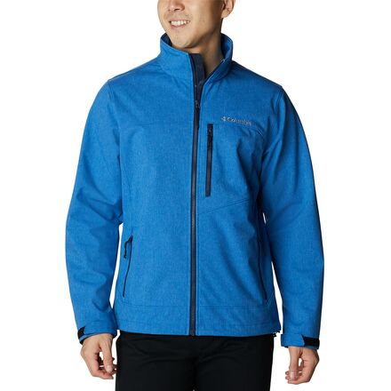 Columbia - Cruiser Valley Softshell Jacket - Men's - Bright Indigo/Collegiate Navy