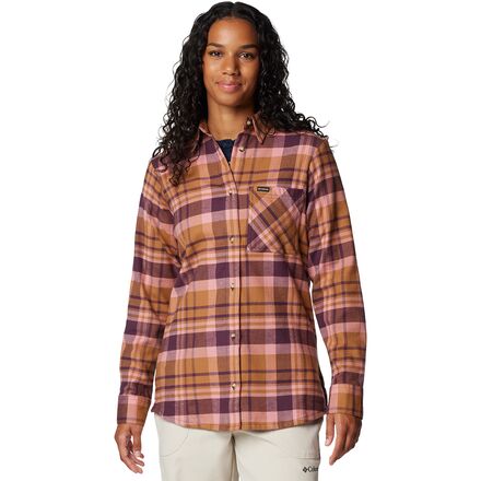 Calico Basin Flannel Long-Sleeve Shirt - Women's