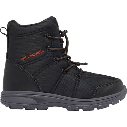 Columbia - Fairbanks Omni-Heat Boot - Kids' - Black/Warp Red