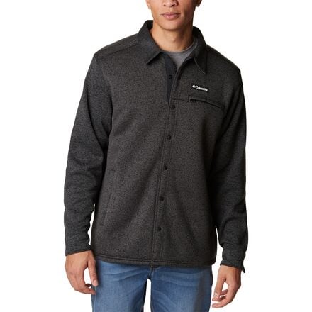 Columbia - Sweater Weather Shirt Jacket - Men's - Black Heather