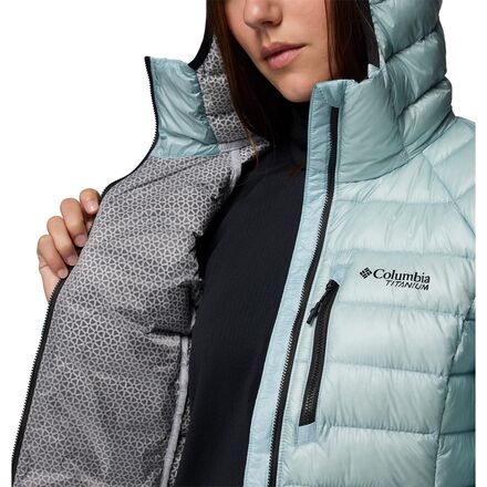 Columbia - Arctic Crest Down Hooded Jacket - Women's