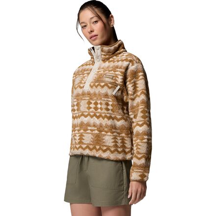 Columbia - Helvetia II Printed Cropped 1/2-Snap Pullover - Women's