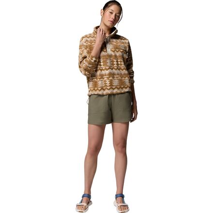 Columbia - Helvetia II Printed Cropped 1/2-Snap Pullover - Women's