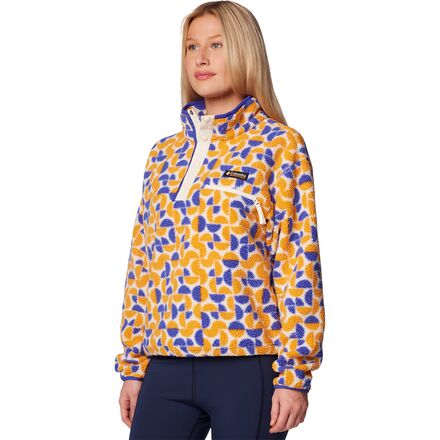 Columbia - Helvetia II Printed Cropped 1/2-Snap Pullover - Women's