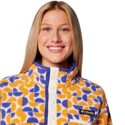 Columbia - Helvetia II Printed Cropped 1/2-Snap Pullover - Women's