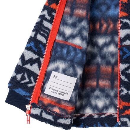 Columbia - Rugged Ridge II Print Sherpa Full-Zip Jacket - Toddler Boys'