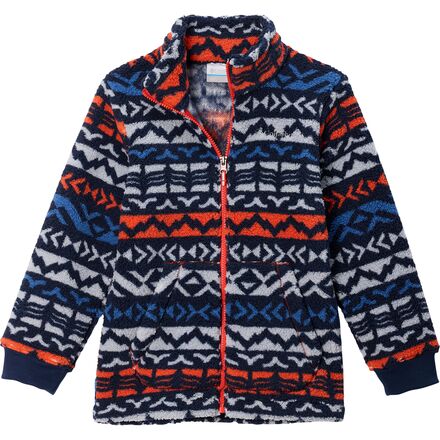 Rugged Ridge II Printed Sherpa Full-Zip Jacket - Boys'