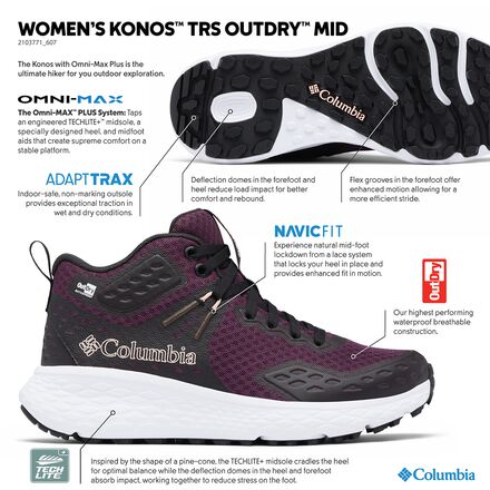 Columbia - Konos TRS Outdry Mid Hiking Boot - Women's