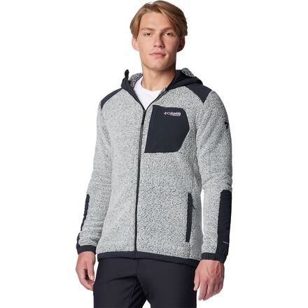 Columbia - Arctic Crest Sherpa Full-Zip Jacket - Men's - White/Black