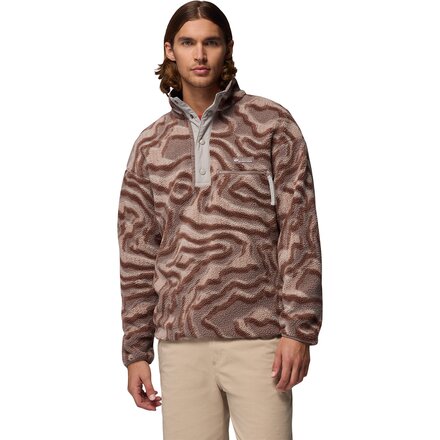 Helvetia II Printed 1/2-Snap Fleece - Men's