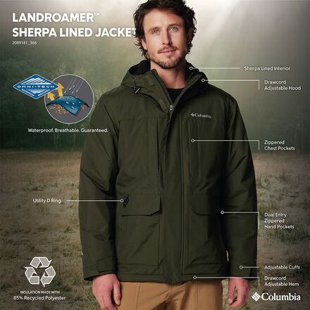 Columbia - Landroamer Sherpa Lined Jacket - Men's