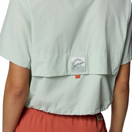 Columbia - Cove Beach Woven Cropped Shirt - Women's