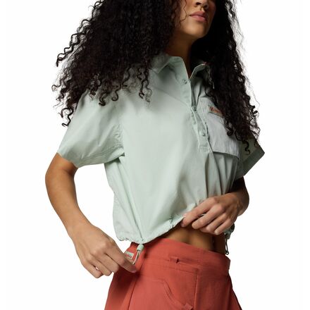 Columbia - Cove Beach Woven Cropped Shirt - Women's