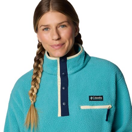 Columbia - Helvetia II Cropped 1/2-Snap Fleece Pullover - Women's
