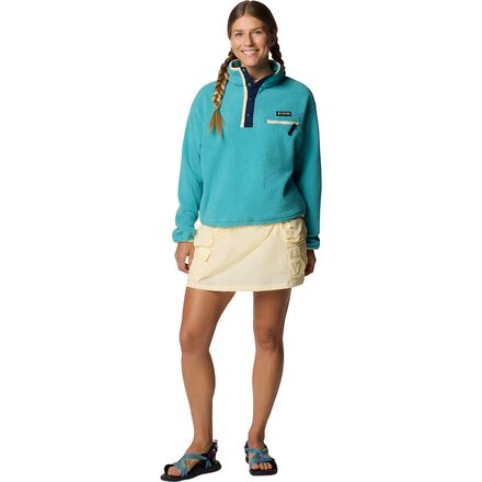 Columbia - Helvetia II Cropped 1/2-Snap Fleece Pullover - Women's