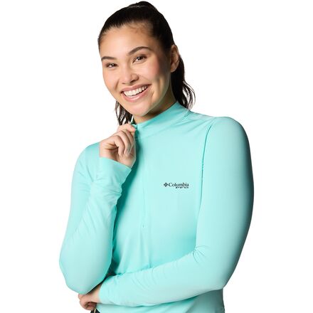 Columbia - PFG Open Water Cropped 1/4-Zip Shirt - Women's