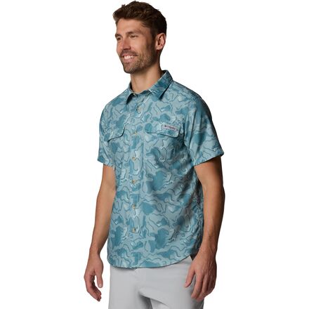 Columbia - PFG Uncharted Printed Short-Sleeve Shirt - Men's