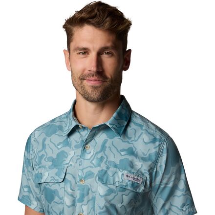 Columbia - PFG Uncharted Printed Short-Sleeve Shirt - Men's