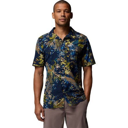 Tech Trail Utility Printed Woven Short-Sleeve Shirt - Men's