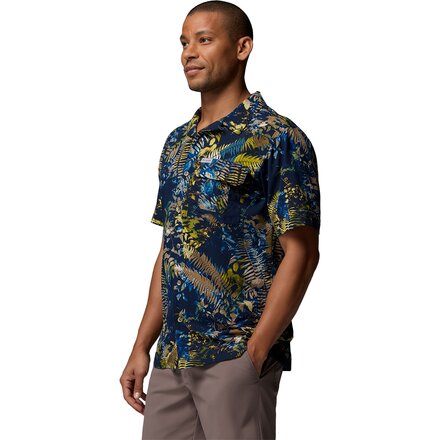 Columbia - Tech Trail Utility Printed Woven Short-Sleeve Shirt - Men's