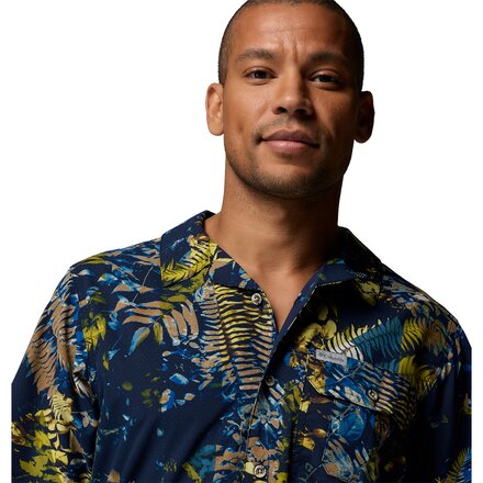 Columbia - Tech Trail Utility Printed Woven Short-Sleeve Shirt - Men's