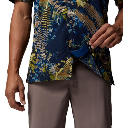 Columbia - Tech Trail Utility Printed Woven Short-Sleeve Shirt - Men's