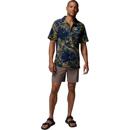 Columbia - Tech Trail Utility Printed Woven Short-Sleeve Shirt - Men's