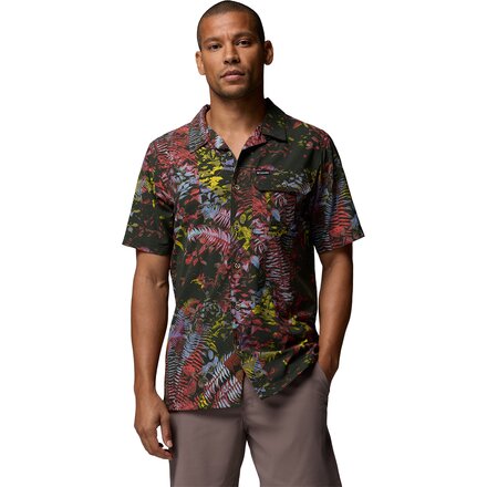 Tech Trail Utility Printed Woven Short-Sleeve Shirt - Men's
