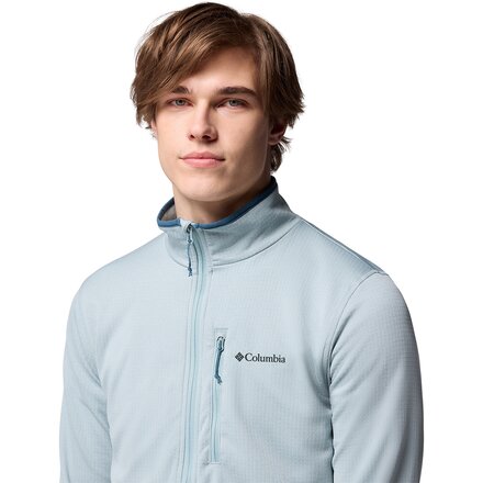 Columbia - Essential Hike Grid Fleece Full-Zip Jacket - Men's