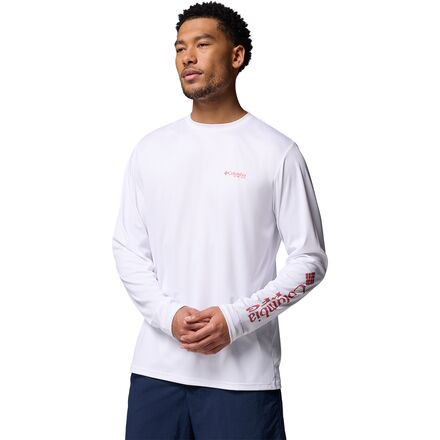 Columbia - Terminal Tackle PFG Border Hex Long-Sleeve Shirt - Men's