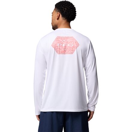 Columbia - Terminal Tackle PFG Border Hex Long-Sleeve Shirt - Men's