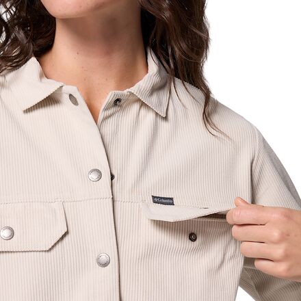 Columbia - Blue Point Creek Short Corduroy Shirt Jacket - Women's