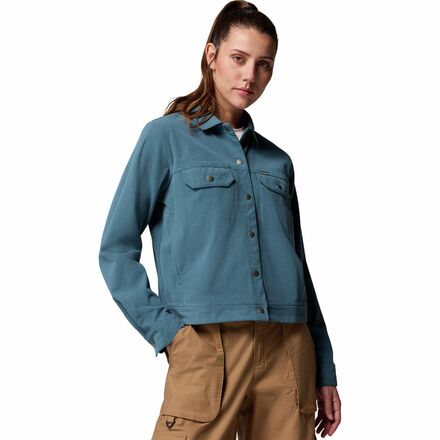 Blue Point Creek Short Corduroy Shirt Jacket - Women's