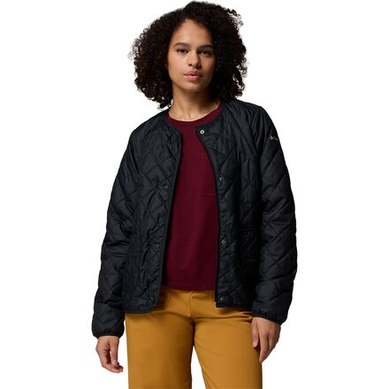 Copper Crest Collarless Jacket - Women's