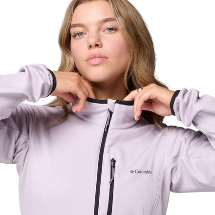 Columbia - Essential Hike Grid Fleece Full-Zip Jacket - Women's