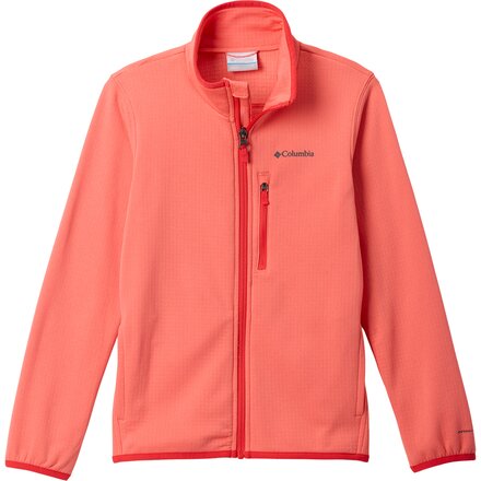 Essential Hike Grid Fleece Full-Zip Jacket - Kids'