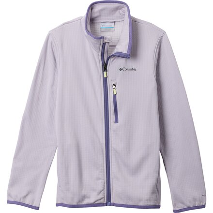 Essential Hike Grid Fleece Full-Zip Jacket - Kids'