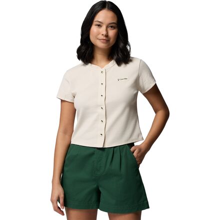 Acker Rock Knit Short-Sleeve Shirt - Women's