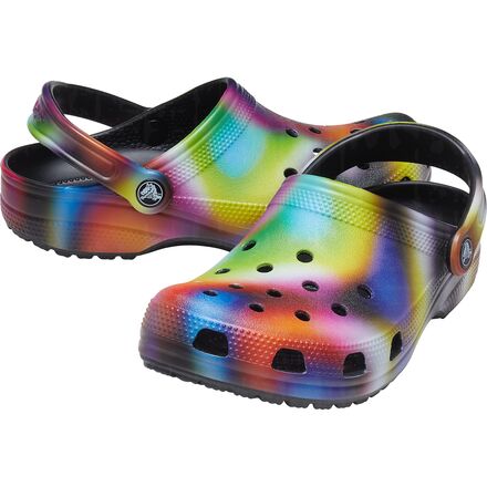 Crocs - Classic Tie-Dye Graphic Clog - Solarized Collection