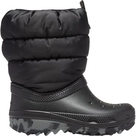 Crocs - Classic Neo Puff Boot - Kids' - Black